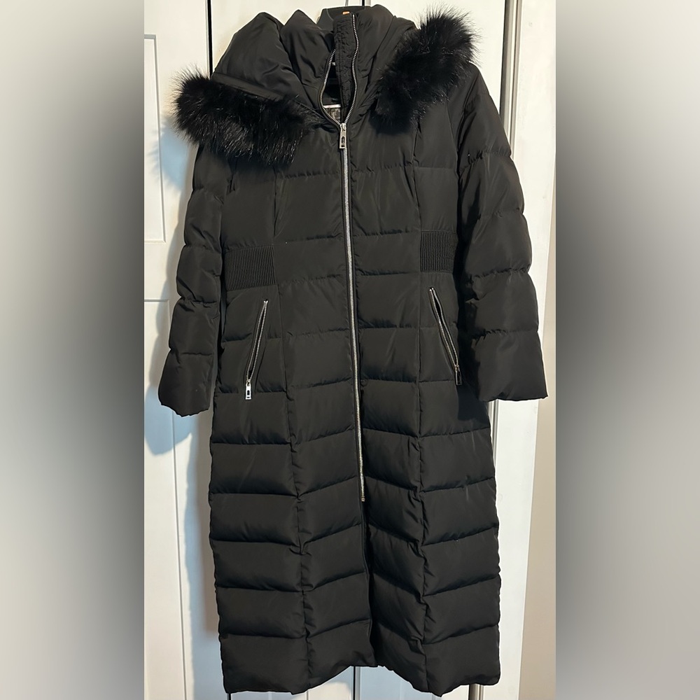 Beautiful Ivanka Trump down coat